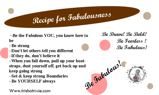 Recipe Card for Fabulousness